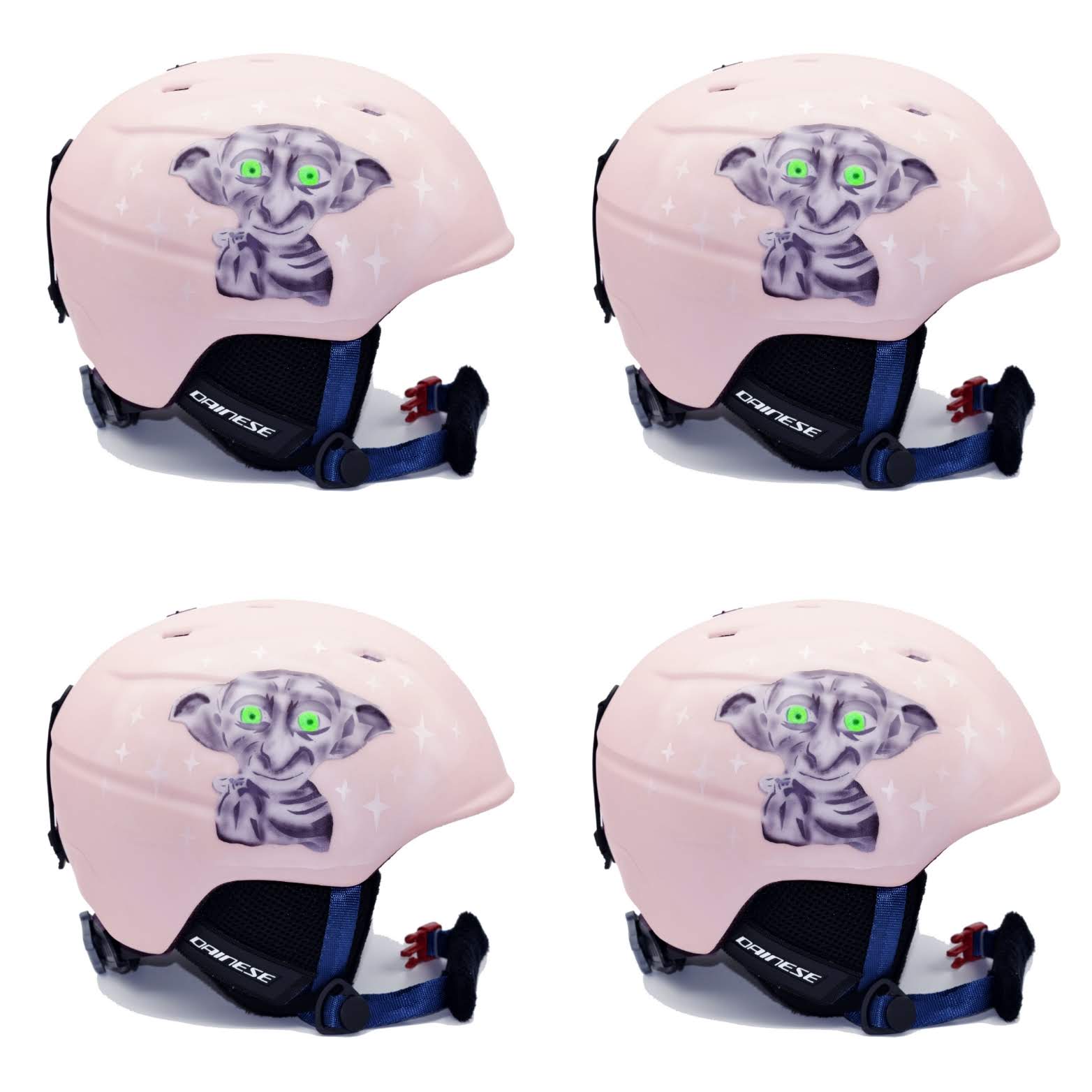 casco personalizado pintado a mano Dobby