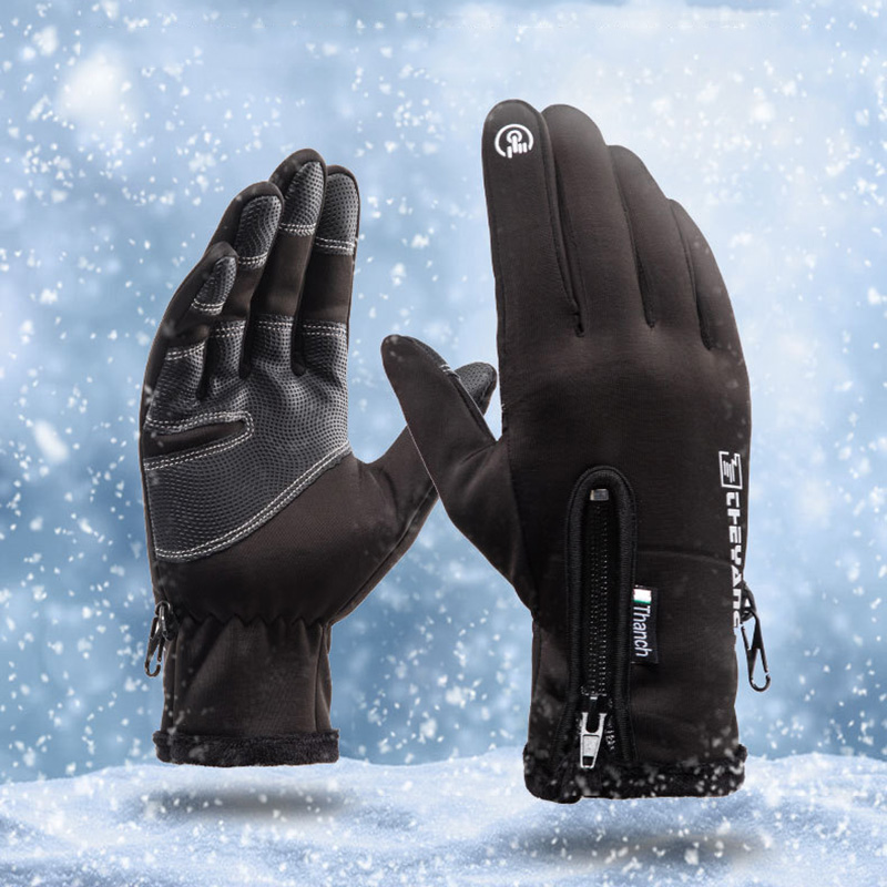 RIVMOUNT – Guantes de invierno para hombre o mujer, guantes impermeables  compatibles con pantallas táctiles, cálidos, para esquiar, protegen del –  Yaxa Costa Rica