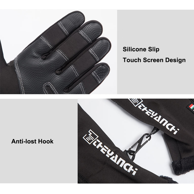 RIVMOUNT – Guantes de invierno para hombre o mujer, guantes impermeables  compatibles con pantallas táctiles, cálidos, para esquiar, protegen del –  Yaxa Costa Rica