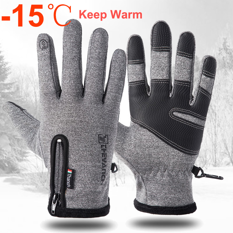 RIVMOUNT – Guantes de invierno para hombre o mujer, guantes impermeables  compatibles con pantallas táctiles, cálidos, para esquiar, protegen del –  Yaxa Costa Rica